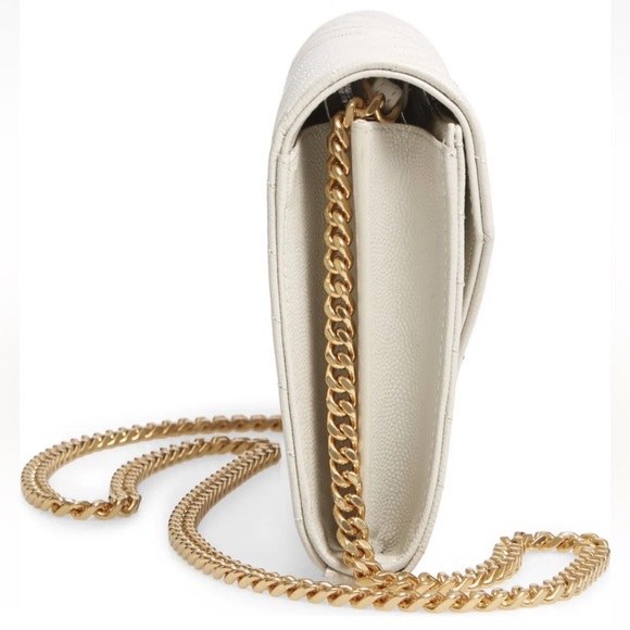 AUTHENTIC Yves Saint Laurent Envelope Chain Purse BNIB - Picture 3 of 6